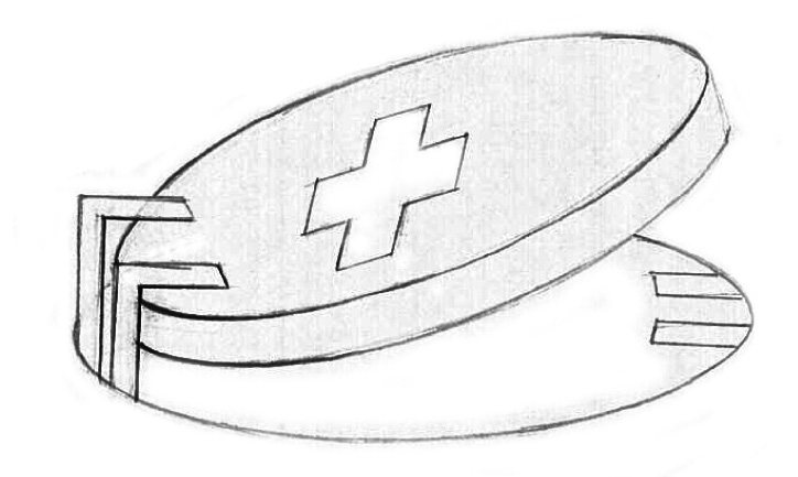 AQUA-CHECK Zeichnung Batterie einlegen